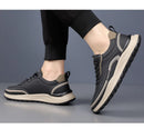 Mocassins masculinos de couro, confortáveis, respiráveis, leves, antiderrapantes, à prova d'água, sapatos casuais para atacado