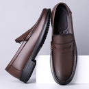 Mocassins de Couro Masculinos Casuais Slip-on Respiráveis Confortáveis para Caminhada e Escritório – Coleção Verão 2026