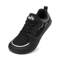 Oiaano descalço dedo do pé largo homem sapatos lazer tênis malha rendas até respirável conforto leve esportes caminhada correndo caminhadas