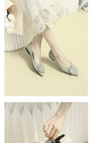 Sapatos Femininos de Bico Fino e Sola Baixa, Elegantes e Confortáveis, Estilo Coreano para Uso Diário na Primavera e Outono