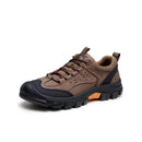 GOLDEN CAMEL Sapatos de caminhada para homens, à prova d'água, botas de caminhada de cano baixo, sapatos de couro para trekking, tênis masculinos para caminhada, novos