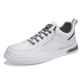 Sapatos casuais masculinos sem cadarço para todas as estações, novos, respiráveis, leves, com sola macia, para caminhada ao ar livre, sapatos brancos para estudantes.