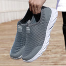 Yrzl novos tênis de corrida para homens respirável sapatos esportivos de pouco peso moda verão respirável tênis para homem plus size 39-46