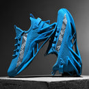 Tênis de corrida respirável de luxo masculino, tênis masculino, treinador casual, mocassins de corrida, moda