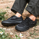 Oiaano descalço dedo do pé largo homem sapatos lazer tênis malha rendas até respirável conforto leve esportes caminhada correndo caminhadas