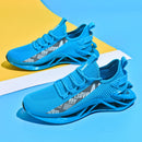 Tênis de corrida respirável de luxo masculino, tênis masculino, treinador casual, mocassins de corrida, moda