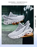 Tênis de corrida respirável de luxo masculino, tênis masculino, treinador casual, mocassins de corrida, moda