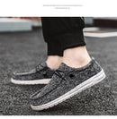 Marca masculina sapatos casuais moda denim sapatos de lona respirável andando sapatos planos ao ar livre tamanho grande luz sapatos masculinos mocassins