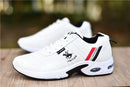Tênis de couro masculino casual versátil sapatos ao ar livre antiderrapante calçado de corrida moda masculina sapatos de tabuleiro zapatos homme