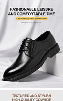 3/6/8 cm sapatos de elevador homens vestido sapatos preto couro macio aumentar sapatos formais casuais negócios oxfords terno sapatos