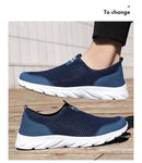 Yrzl novos tênis de corrida para homens respirável sapatos esportivos de pouco peso moda verão respirável tênis para homem plus size 39-46