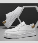 Tênis Casual Esportivo Masculino Novo Estilo Verão 2026 – Tendência da Moda, Confortável, Design Conciso, Antiderrapante, com Cadarço