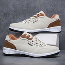 2025 sapatos masculinos primavera outono à prova dwaterproof água tênis de caminhada lazer masculino sapatos esportivos de couro antiderrapante calçado tênis para homem