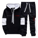 Conjunto Masculino: Moletom com Capuz e Calça Jogger - Moda Paris, Streetwear, Casual Esportivo para Todas as Estações