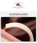 Bolsa de Ombro Feminina FOXER em Couro Rachado, Bolsa Elegante, Nova Bolsa Tote Grande Feminina 2026, Bolsa Transversal de Design Luxuoso