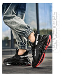 Tênis de corrida respirável de luxo masculino, tênis masculino, treinador casual, mocassins de corrida, moda