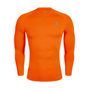 KELME Camisetas masculinas para corrida, camisas de compressão, musculação, esportes, mangas compridas, exercícios, treino, fitn