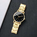 Kit Relógio Feminino com Pulseiras — Quartzo Elegante