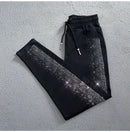 Coreano novo 2026 primavera outono perfuração quente jeans elásticos feminino solto de cintura alta haren denim calças femininas casuais jeans selvagens