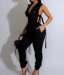 Macacão feminino sem mangas picante, botão lateral, zíper, 4 bolso, streetwear sexy, macacão de moda