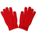 Gorro e luvas engraçados para cosplay de natal, 2 peças, chapéu de malha clássico quente unissex de inverno, Halloween, acessórios de fantasia de ano novo