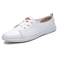 Novos Sapatos Europeus para Homens, Sapatos Casuais de Couro, Sapatos de Skate Fashion, Tênis de Rua com Cadarço para Jovens