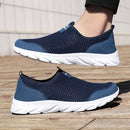 Yrzl novos tênis de corrida para homens respirável sapatos esportivos de pouco peso moda verão respirável tênis para homem plus size 39-46