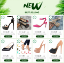 Sapatos Femininos de Salto Alto Sexy com Bico Redondo, Plataforma Casual de 14cm, Sapatos Vermelhos para Festa e Casamento, Tamanho Grande