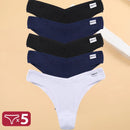 5 pçs/set algodão lingerie calcinha sexy roupa interior feminina tangas cuecas femininas calcinha tanga biquíni sólido 13 cores