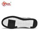 Yrzl sapatos masculinos primavera outono tênis de caminhada à prova dwaterproof água lazer masculino sapatos esportivos de couro antiderrapante calçado tênis para homem