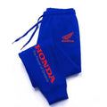 Novas calças de algodão casuais da Honda para outono e inverno, calças de corrida e fitness, calças de inverno masculinas.