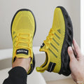Homens sapatos de malha respirável sapatos esportivos casuais tênis de treinamento de corrida secagem rápida e resistente ao desgaste estilo novo tamanos femininos
