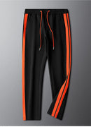 Conjunto de agasalho masculino jaqueta masculina na moda ins bordado moda masculina jaqueta calças terno de duas peças