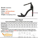 Moda tornozelo cinta ao ar livre sandálias para mulher 6cm 8cm 10cm verão salto alto preto banda estreita stiletto elegante senhoras sapatos