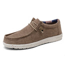 Marca masculina sapatos casuais moda denim sapatos de lona respirável andando sapatos planos ao ar livre tamanho grande luz sapatos masculinos mocassins