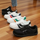 Sapatos baixos simples e elegantes de pés largos para homens e mulheres, sapatos casuais 2025 verão sapatos esportivos resistentes ao desgaste skate