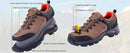 GOLDEN CAMEL Sapatos de caminhada para homens, à prova d'água, botas de caminhada de cano baixo, sapatos de couro para trekking, tênis masculinos para caminhada, novos