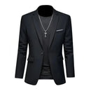 2 peças ternos de tamanho extra grande para homens casamento noivo smoking conjuntos de baile negócios masculino blazer trajes de hombre