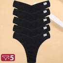 5 pçs/set algodão lingerie calcinha sexy roupa interior feminina tangas cuecas femininas calcinha tanga biquíni sólido 13 cores