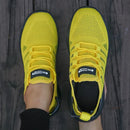 Homens sapatos de malha respirável sapatos esportivos casuais tênis de treinamento de corrida secagem rápida e resistente ao desgaste estilo novo tamanos femininos