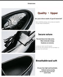 Moda dourada masculina casual deslizamento-on borla patente mocassins fundo grosso elevador sapatos masculinos sapatos de festa sapatos de negócios brogue