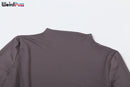 Estranho gato hipster vestido ruched feminino o-pescoço manga cheia magro estiramento robe outono tendência simples clássico pregas longo bodycon
