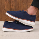 Moda avant garde sapatos esportivos masculinos malha respirável aparência na moda sapatos planos versátil rua sapatos casuais