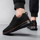 Tênis casual sapatos respirável masculino andando malha sola macia ao ar livre anti deslizamento viagem confortável tênis de corrida tenis masculino