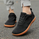 Tênis descalço minimalista masculino, ajuste largo, sola zero, relaxamento ideal, treinador cruzado masculino, sapatos descalços, caixa de dedo largo