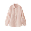 Camisa Feminina Semir com Proteção UV 2026, Texturizada, Lisa, Ombro Caído, Estilo Urbano Casual para o Dia a Dia, Macia e Confortável