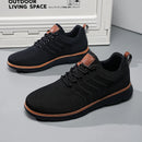 Tênis casual sapatos respirável masculino andando malha sola macia ao ar livre anti deslizamento viagem confortável tênis de corrida tenis masculino