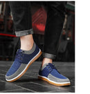 Melhor venda sapatos casuais masculinos vulcanizados mocassins de trabalho malha leve homem sapatos esportivos sapatos de lona para homem