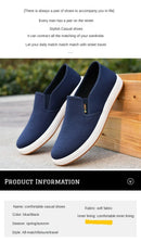 Tênis de lona masculino casual deslizamento vulcanizado leve sapatos planos acessível frete grátis