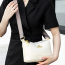 100% couro de vaca alta qualidade bolsa feminina tendência luxo designer ombro crossbody sac senhoras marca moda totes